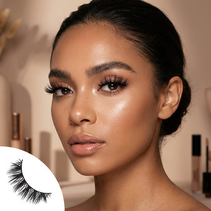 Vanilla Sky 5 Pairs Natural Glue-on Lashes