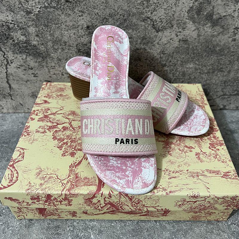 New Fashion D Logo women's slippersPD052024022701