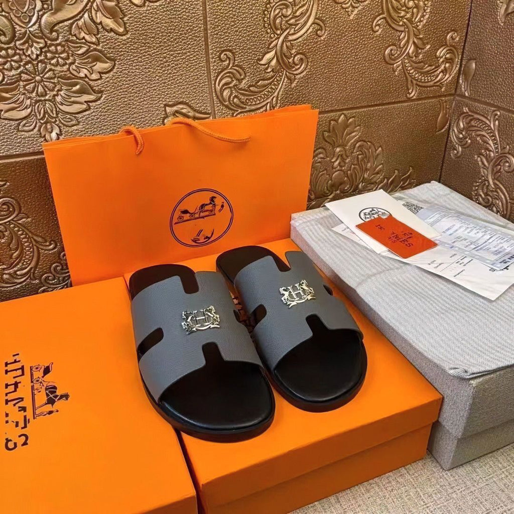 New High Leather Slippers 1024032121