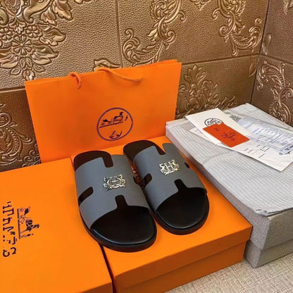 New High Leather Slippers 1024032121