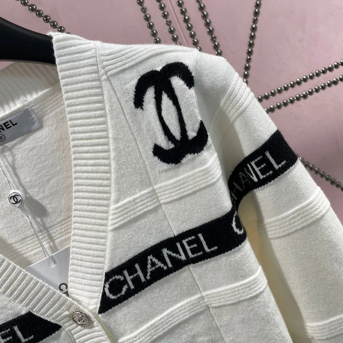 New Casual Letter Jacquard Long Sleeve Jacket 1024030610