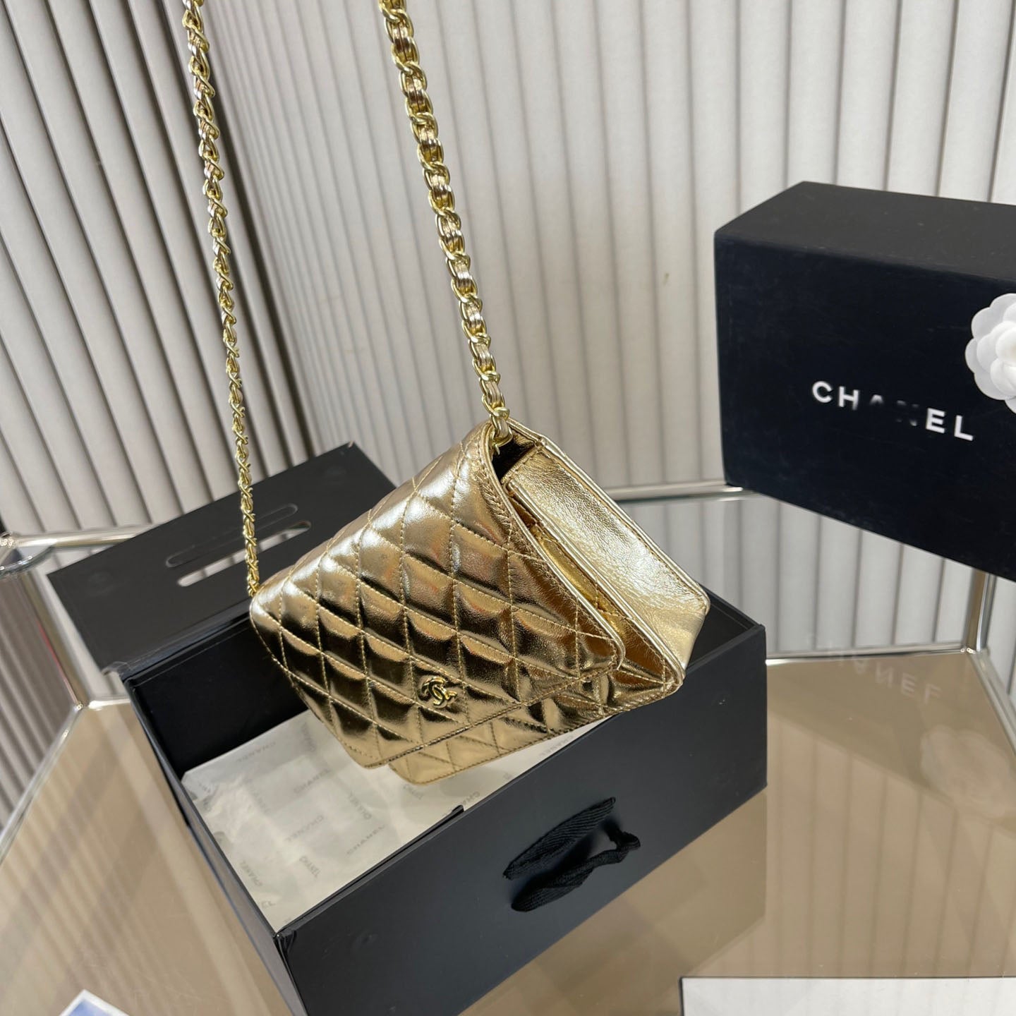 Golden Retro Leisure Fortune Bag WLFBG23021723