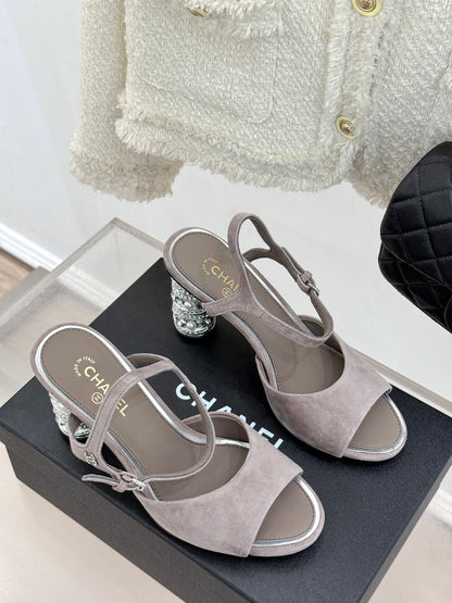 CNL fashion diamond heel high heels 0725042808