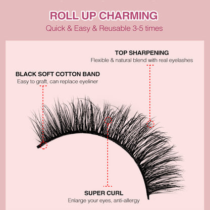 Yandere 1 Pairs Natural Lashes