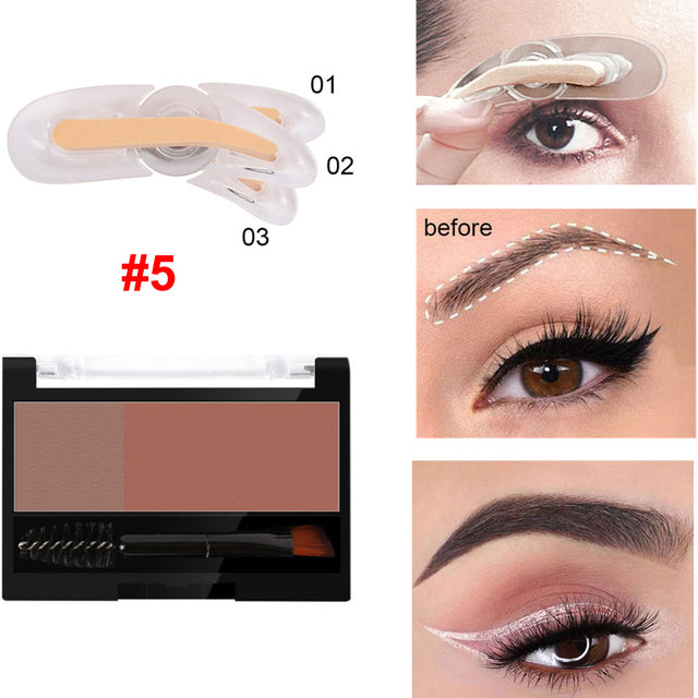 Adjustable Perfect Eyebrow Stamp - Makeup Tools for Beginners