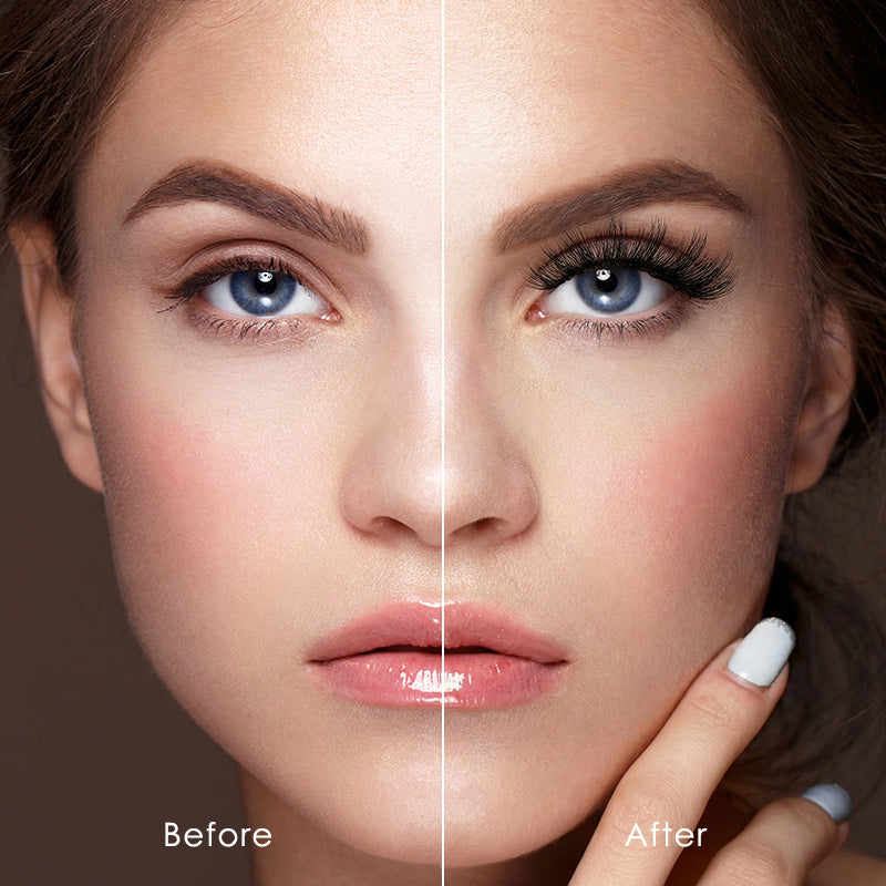 Wild Rose 5 Pairs Natural Glue-on Lashes