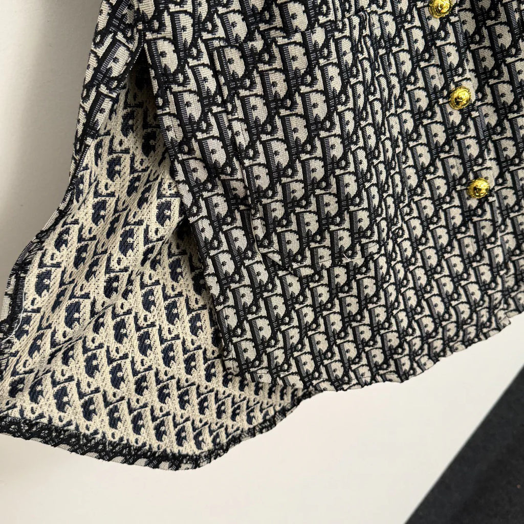 New Vintage DR Stand Collar Long-Sleeve Shirt 1025102103