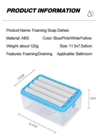 Roller Foaming Soap Dishes