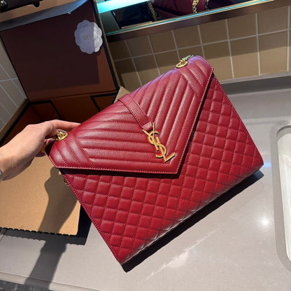 Fashionable and versatile diamond grid chain bag 1023121101