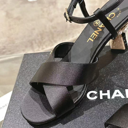 CNL Mary Jane exquisite pearl hot diamond combination high heels 1824061801