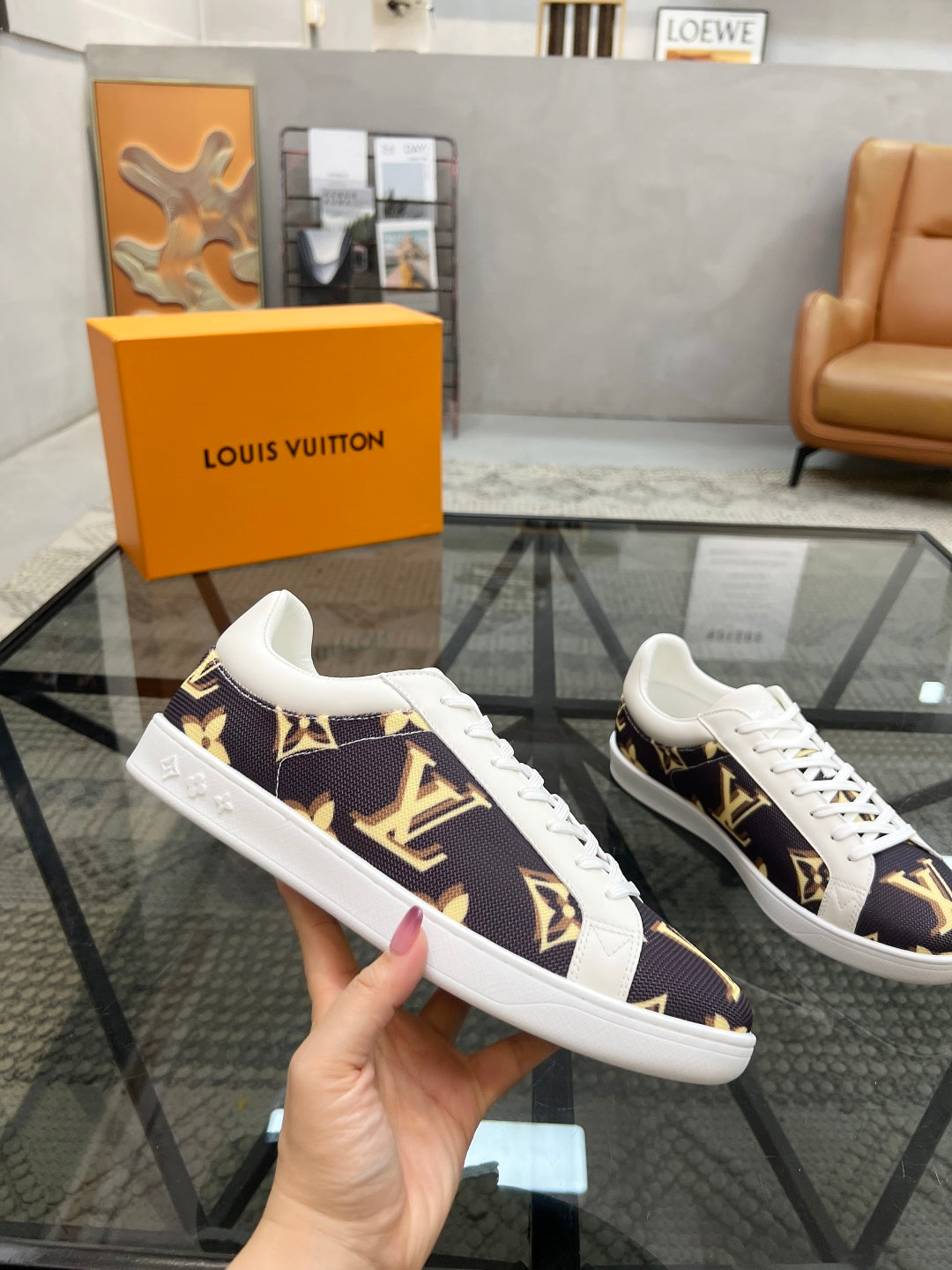 LVV fashion printed casual sports shoes 0725060310