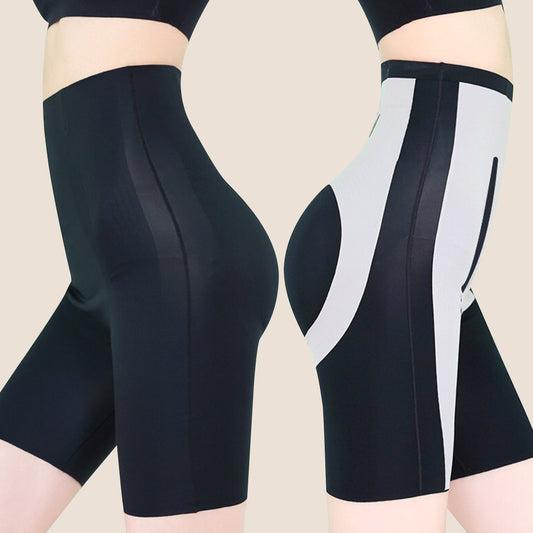 Seamless 5D  Hip Lift Sports Abdomen Shorts