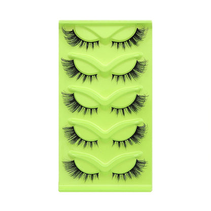 Storm Waltz 5 Pairs Natural Glue-on Lashes