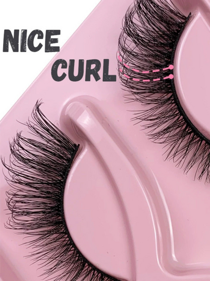 Black Pearl 5 Pairs Natural Lashes