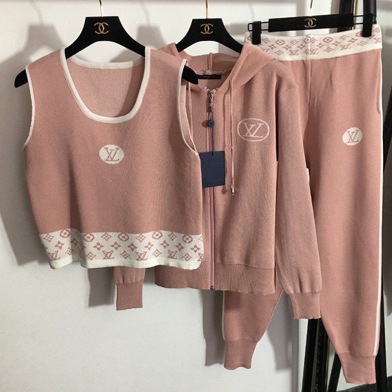 New fashion knitted casual set PD1023101811