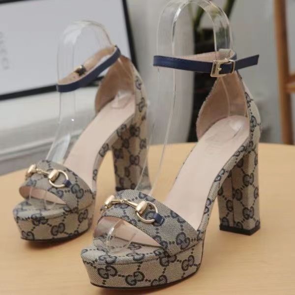 New Ladies Fashion Platform Sandals Chunky Heel High Heels SPDD070501