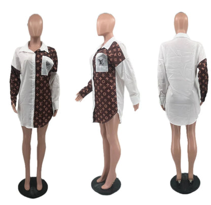 Luxury Casual Fashion Women Shirt 1024061905