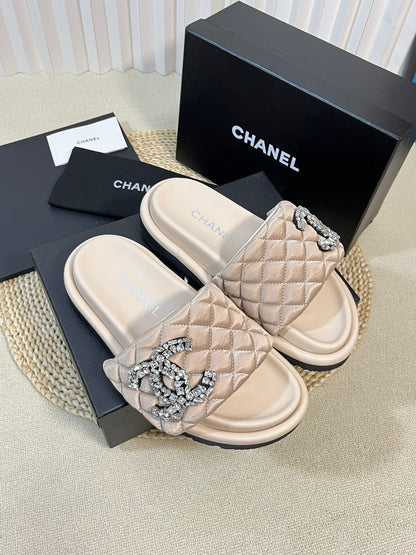 CNL thick-soled Velcro women's slippers 0724042703