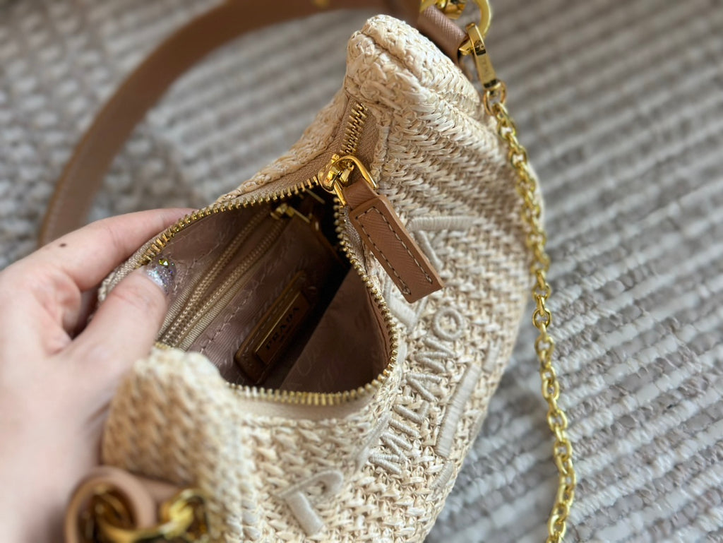 PRD fashionable straw armpit bag 0724032003