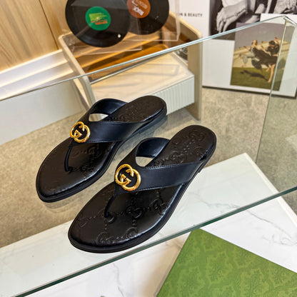 print couple flip flops 03081