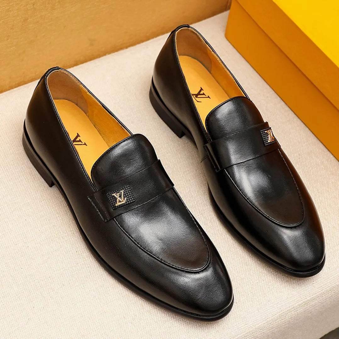 LUXURY PATTERN DARKSTYLE FORMAL DRESS SLIPON SHOES