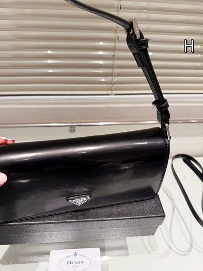 PRD Fashion Patent Leather Underarm Bag 0724120509