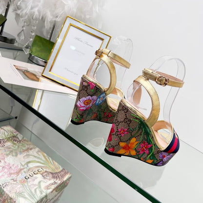 flower and bird Cordyceps series all-match sandals-02