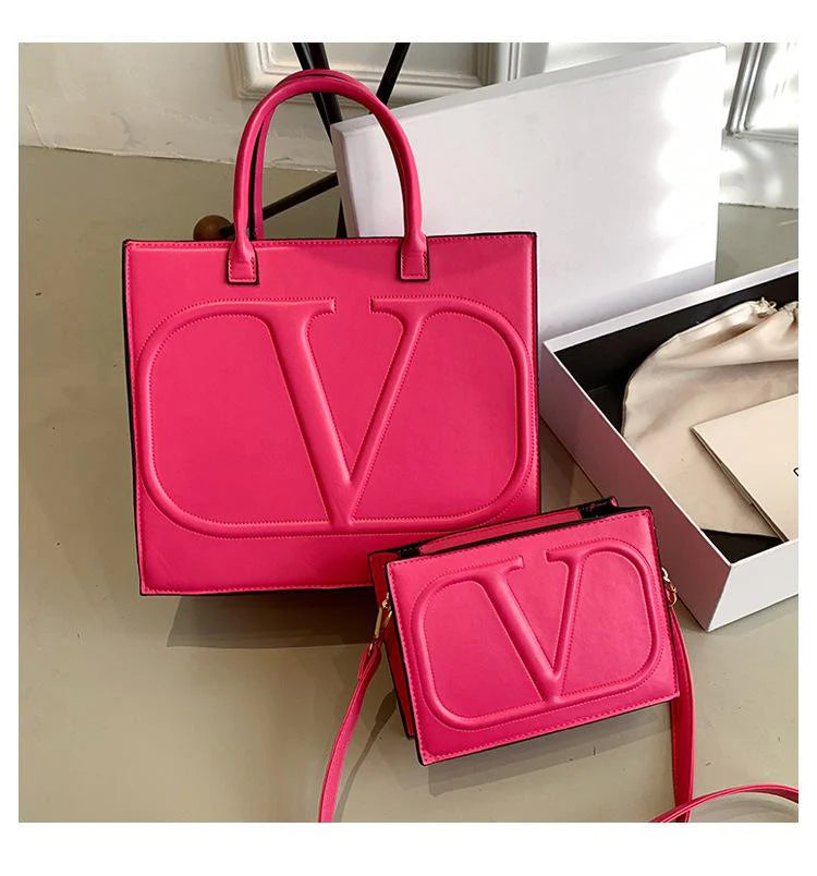 New Women's Bag Handbag Two-piece Set Mother Bag 1024051519