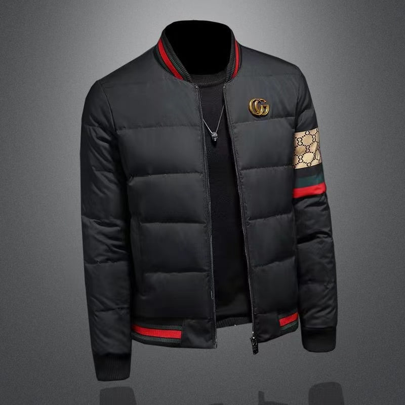 High-end men's printed down jacket Y001