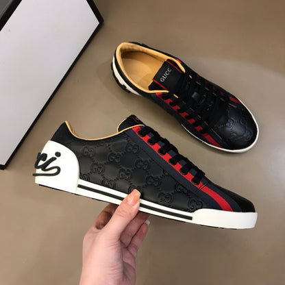 New Men's fashion lace-up casual shoes-3