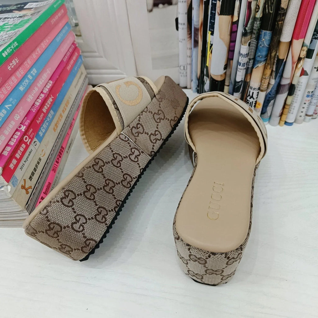 New Metallic Letter Women's Sandals 1024031806