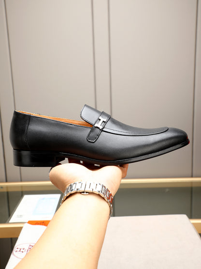 New HMS business formal leather shoes 0725062404