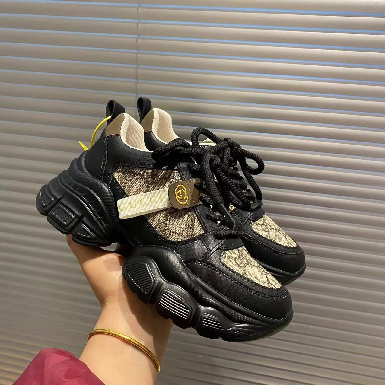 New Sports and Casual Thick Sole Elevated Women's Shoes 1024022607