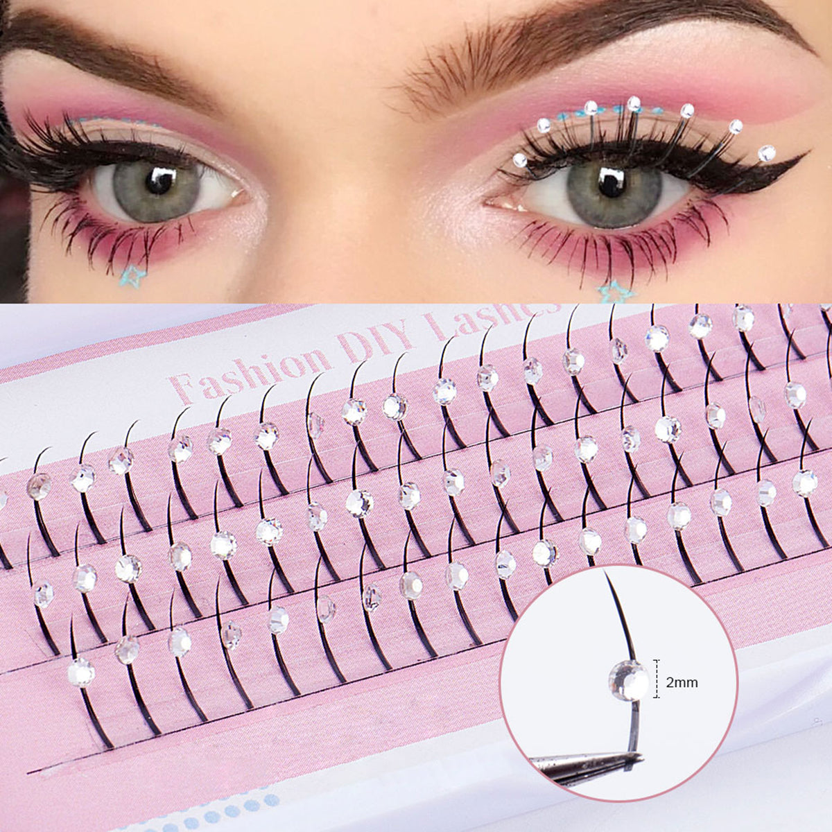 Crystal Flutter Single Dramatic Lashes