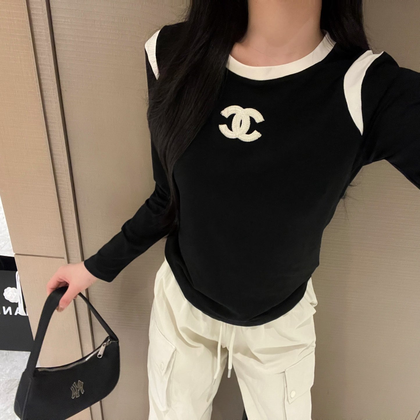 CNL Knitted Bottoming Sweater 0724090302