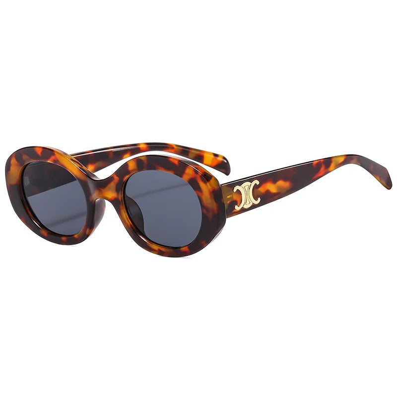 Trendy Oval Sunglasses Retro Sunglasses 1024041613