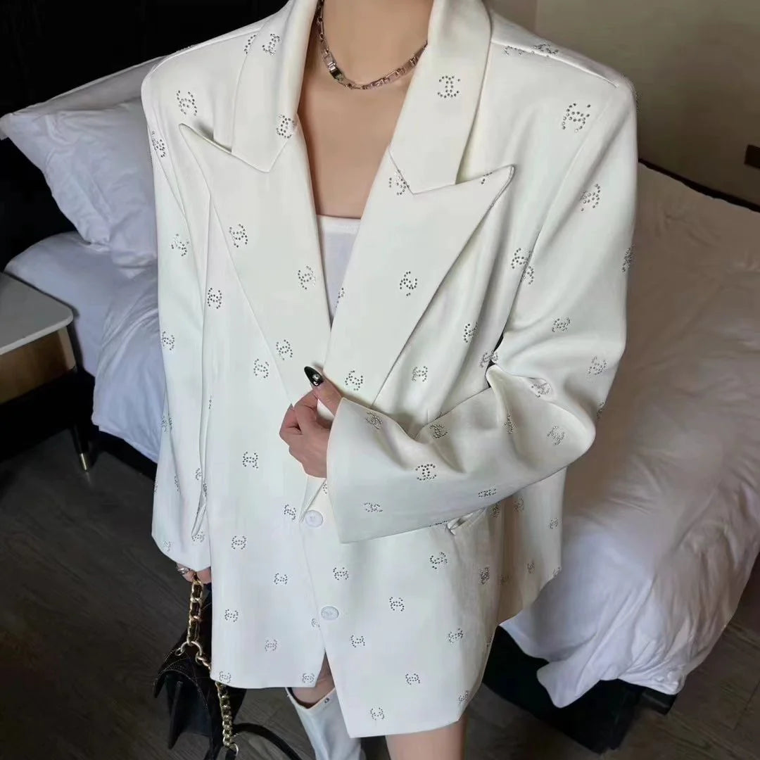 New Fashion C Logo Handmade Stylish Women's JacketPD05202422710