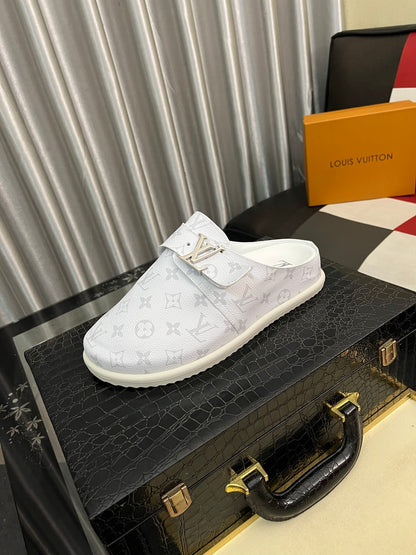 Lvv fashion casual printed slippers 0725082902