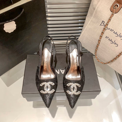 CNL fashion lace high heels XC0723102502