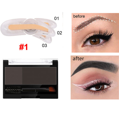 Adjustable Perfect Eyebrow Stamp - Makeup Tools for Beginners