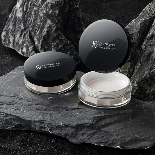 TikTok Mineral Waterproof Matte with Powder Puff Setting Powder