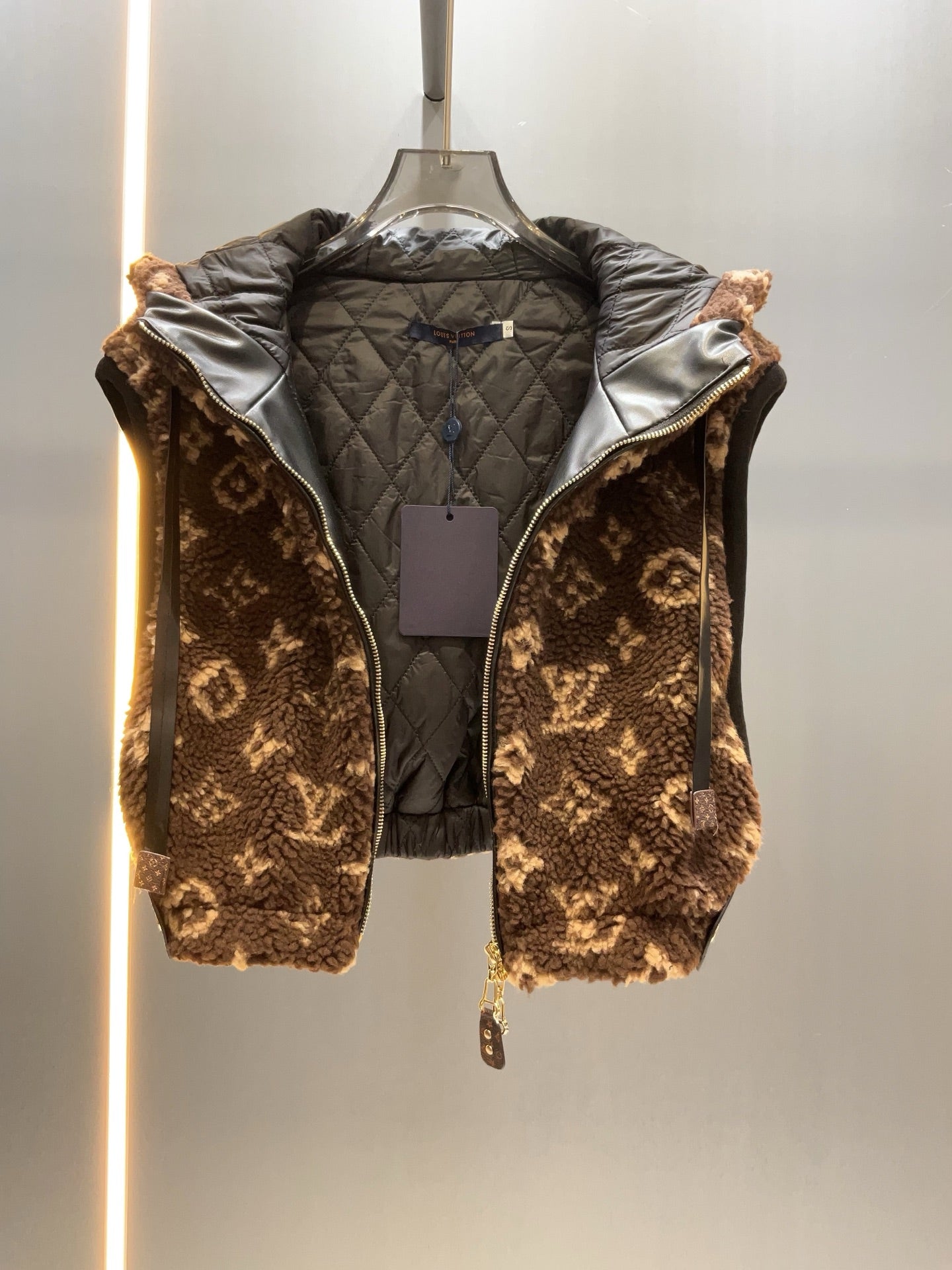 Lvv lambskin vest jacket 0725102009