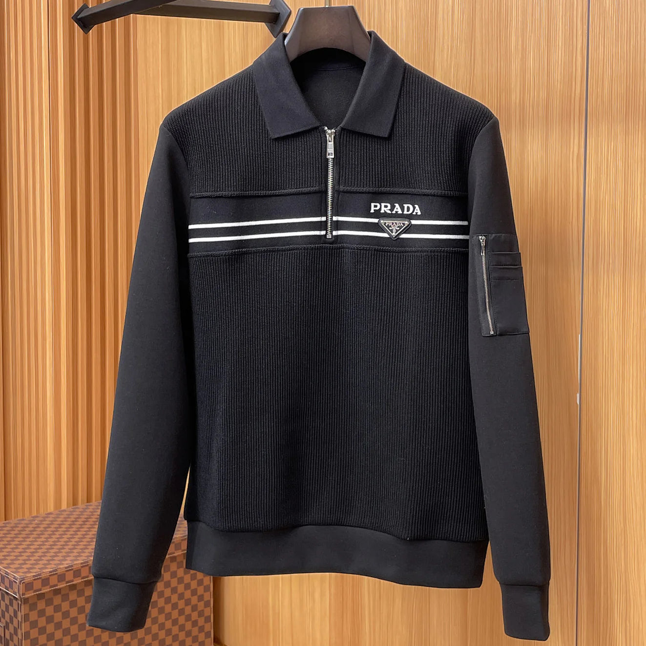 New Pullover Knit Sweatshirt 1025101328