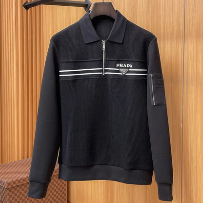 New Pullover Knit Sweatshirt 1025101328