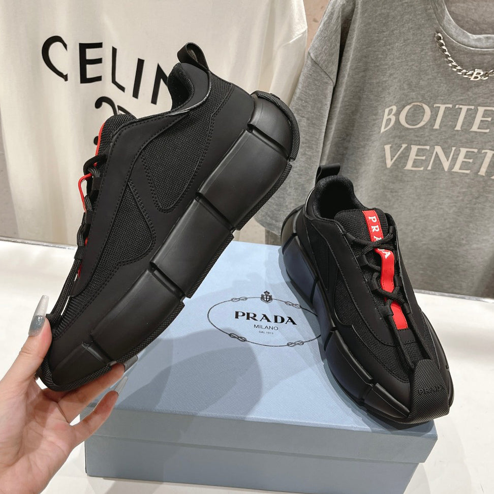 PR Mesh lace-up sneakers 1824091313