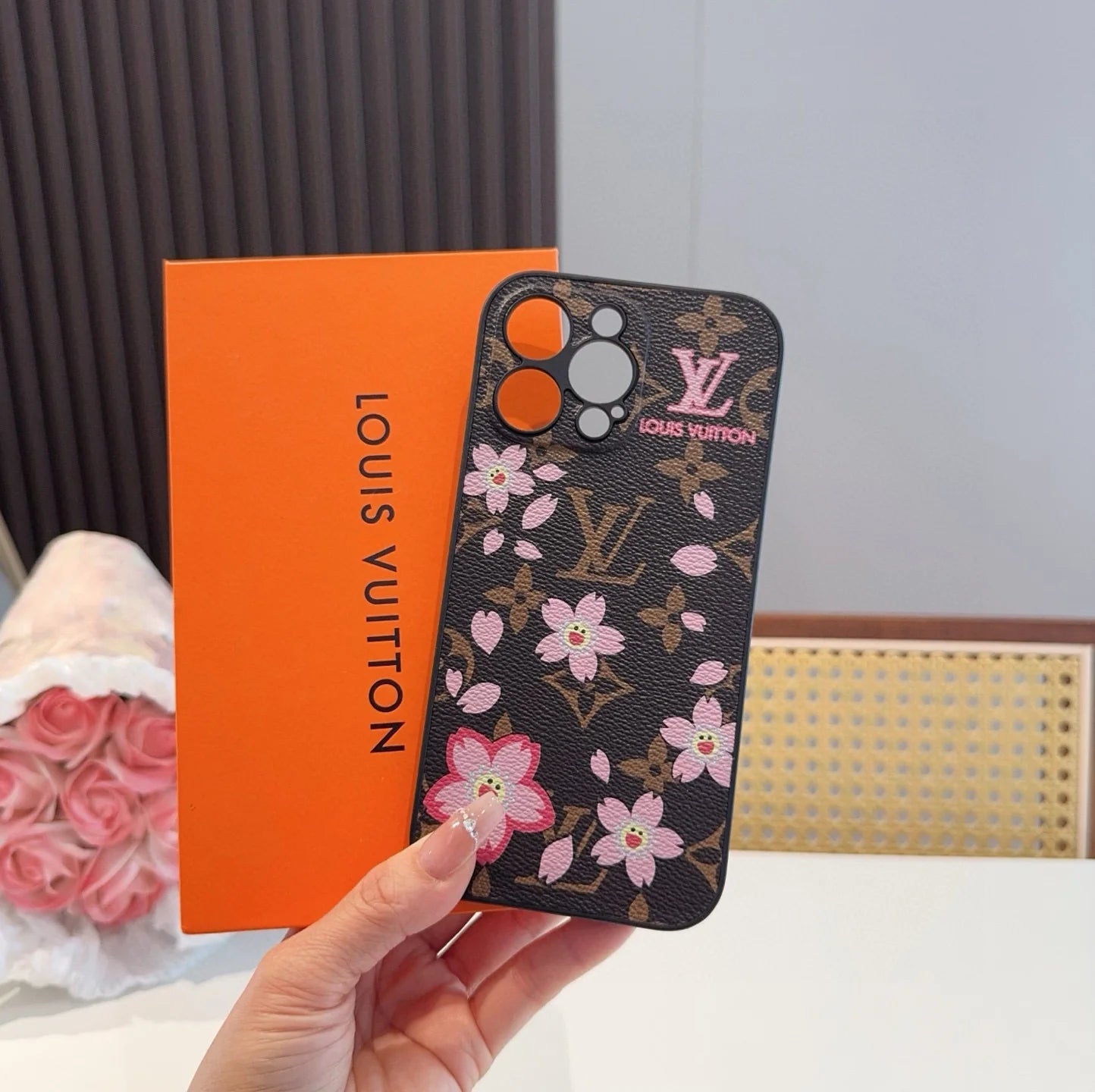 Lvv fashion print mobile phone case 0725100902
