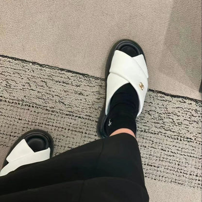 Fashion new cross platform sandals and slippers PD1023072103