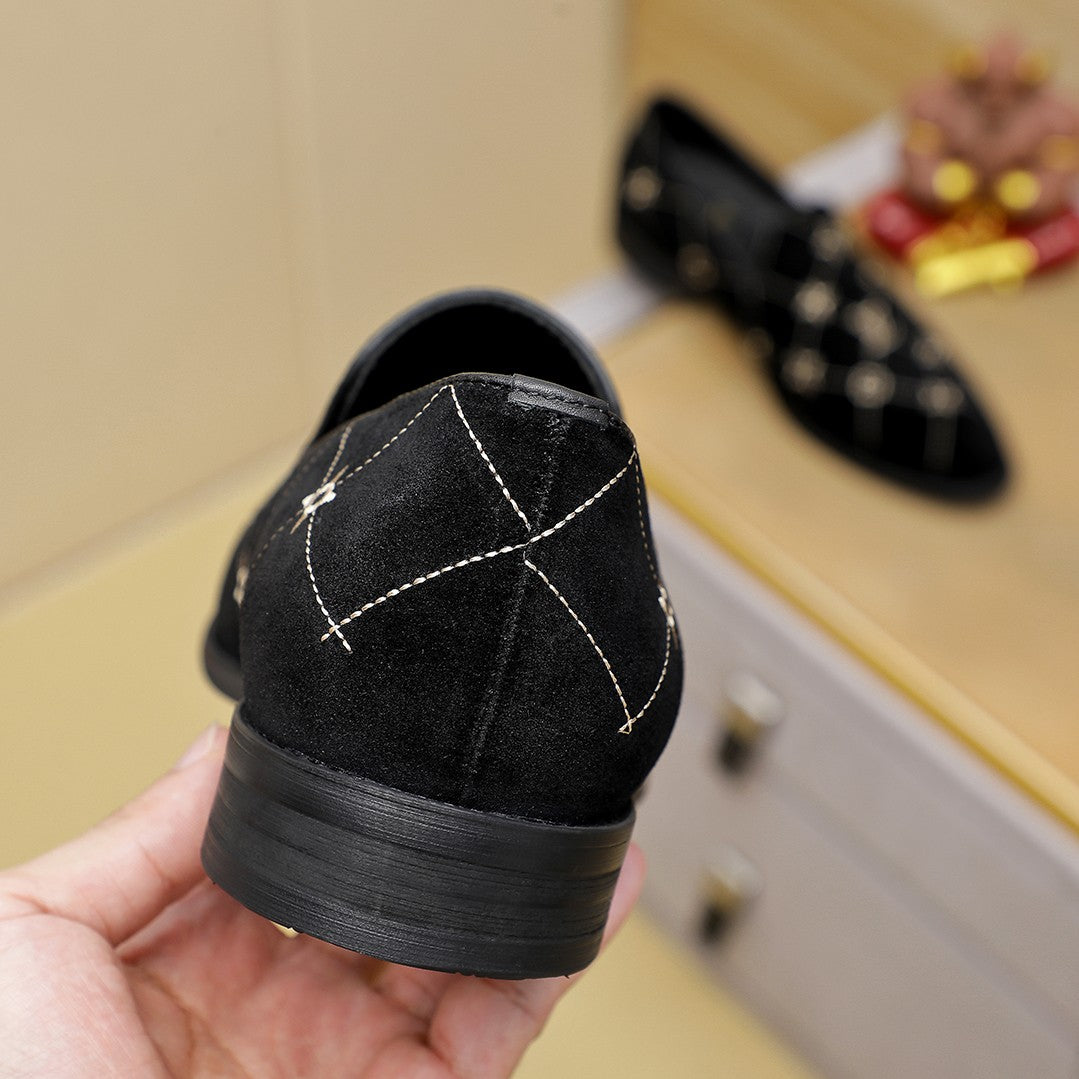 Lvv men's suede loafers 0725062320