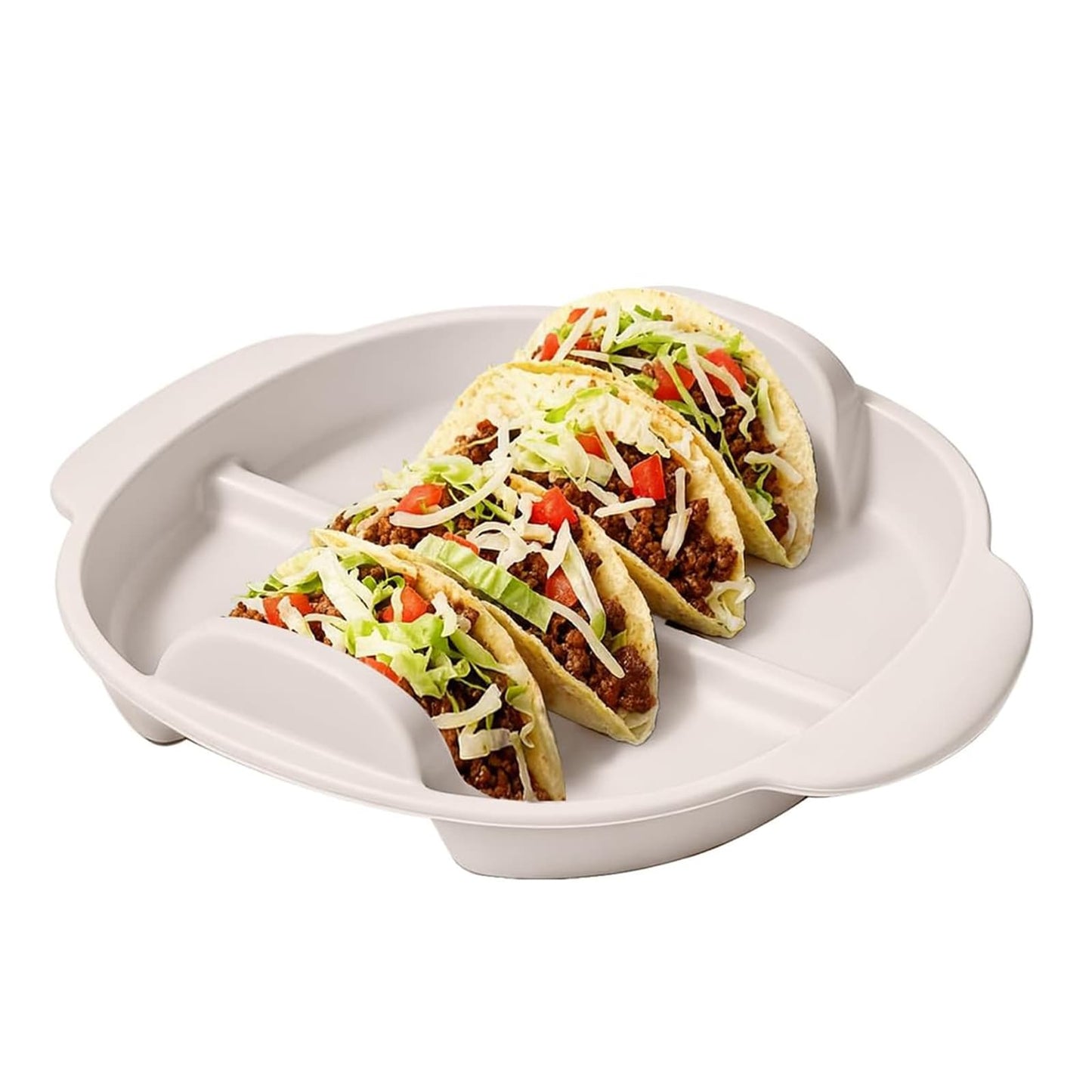 Silicone Taco Stand – Set of 2, Holds Hard & Soft Shell Tacos