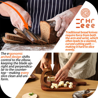 8-Inch Serrated Bread Knife – Clean Cuts Through Any Loaf